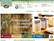 Tablet Screenshot of naturfarben-direkt.de